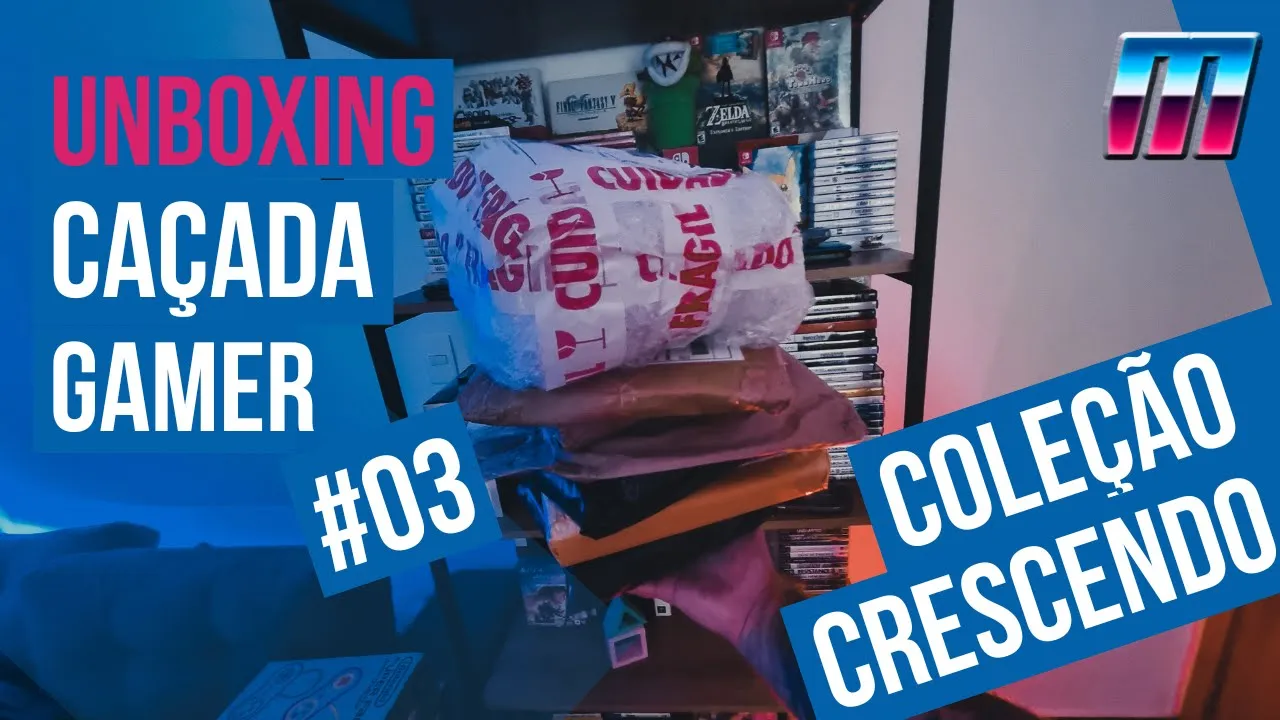 CAÇADA GAMER #3 - A Coleção Não Para de CRESCER! CHRONO CROSS LACRADO!