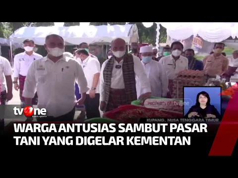 Pasar Tani di NTT, Bantu Dekatkan Sembako ke Masyarakat Kota Kupang