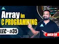 Array in C-Programming By Anish sir