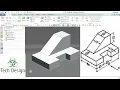 Unigraphics NX - Basic Part Modeling Example 1 for Beginners