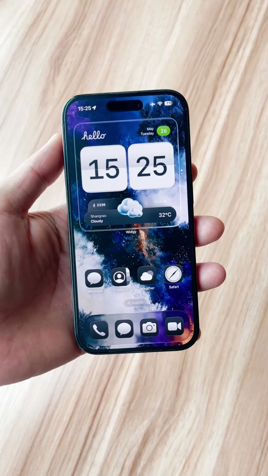 Dark Aesthetic iPhone Setup Preview