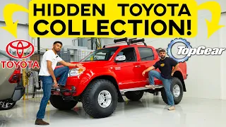 We Found Toyota's HIDDEN Car Collection! - Toyota Heritage Tour