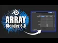Blender 5 0 The Array Modifier Just Got WAY Better