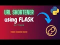 Flask URL Shortener Tutorial Custom Slugs Visit Counters and More with source code