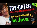 TRY CATCH BLOCK One Try Multiple Catch Block in Java Exception Handling in Java