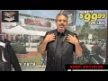 VM11012K - Men s Black Leather Lambskin Western Vest