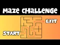 Navigating 3 Maze Challenges Easy to Hard