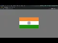 Creating Indian Flag using HTML and CSS Full Tutorial