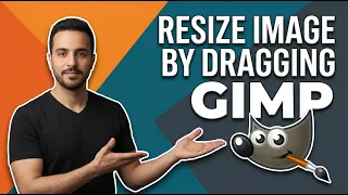 How To Resize Image In GIMP By Dragging Easy Guide