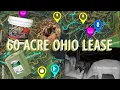 60 Acre Ohio Hunting Lease first visit
