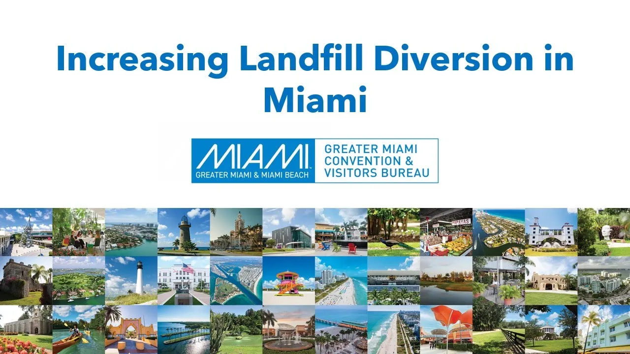 Aumento della deviazione delle discariche a Miami