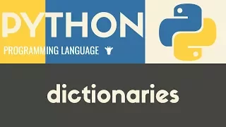 Dictionaries Python Tutorial 19