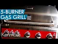 Kenmore 5-Burner Gas Grill w Searing Rotisserie Burners