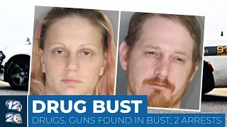 Aiken County bust yields drugs guns and 2 arrests