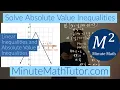 Solve Absolute Value Inequalities College Algebra