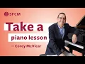 Download Lagu Master the Piano with Corey McVicar | SFCM Professor Teaches Private Lesson