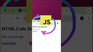 JSX React JavaScript Code Malayalam