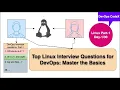 DevOps Linux Interview Questions Master the Basics - Day-1