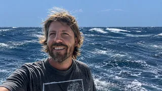 Making big miles offshore sailing through Indonesia