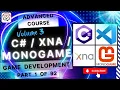 Intro to XNA Volume 3 Introduction XNA and C Game Development MonoGame Pt 1