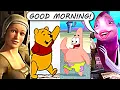 Good Morning Compilation of Random Moments 1 Second from Animated Movies