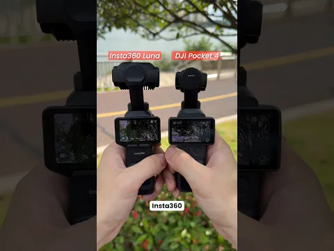 Dji Pocket 4 VS Insta360 Luna