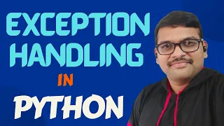 EXCEPTION HANDLING IN PYTHON BUILT-IN EXCEPTIONS USER DEFINED EXCEPTIONS PYTHON PROGRAMMING