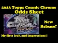 2023 COSMIC Chrome - Odds Sheet Details and Speculation