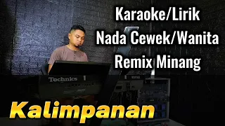 kalimpanan remix minang joget karaoke lirik nada wanita