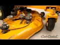 How to Change the Deck Belt on a Cub Cadet Zero Turn Riding Lawn Mower Using Model 17AI2ACK056