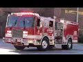 LAFD Engine 88 CHP Responding