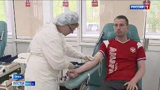 Во время карантина центр переливания крови Омской области продолжает свою работу