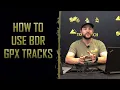 How to download BDR GPX tracks and upload to your GPS