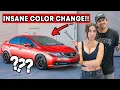The 9th Gen Si Gets INSANE Color Change ITS COMPLETE