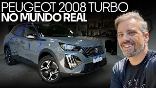 Como o NOVO Peugeot 2008 1.0 Turbo se sai NO MUNDO REAL?