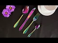 Rainbow Flatware 2020