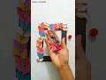Photo frame paper craft easy photo frame