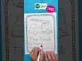 Transportation Dot to Dot Free Printables