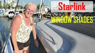 180 – How We Installed Starlink and Designed Custom Boat Window Shades