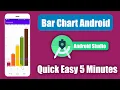 How To Implement Bar Chart Graph in Android Studio Android Chart Tutorial 2022
