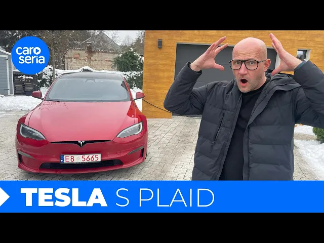 Elektryczna Tesla Model S Plaid, czyli kosmiczne jaja Muska! (TEST PL 4K) | CaroSeria