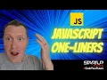 JavaScript One-Liners That ll Make You Look Like a Pro HOW TO - Code Samples