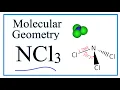NCl3 Molecular Geometry Shape and Bond Angles