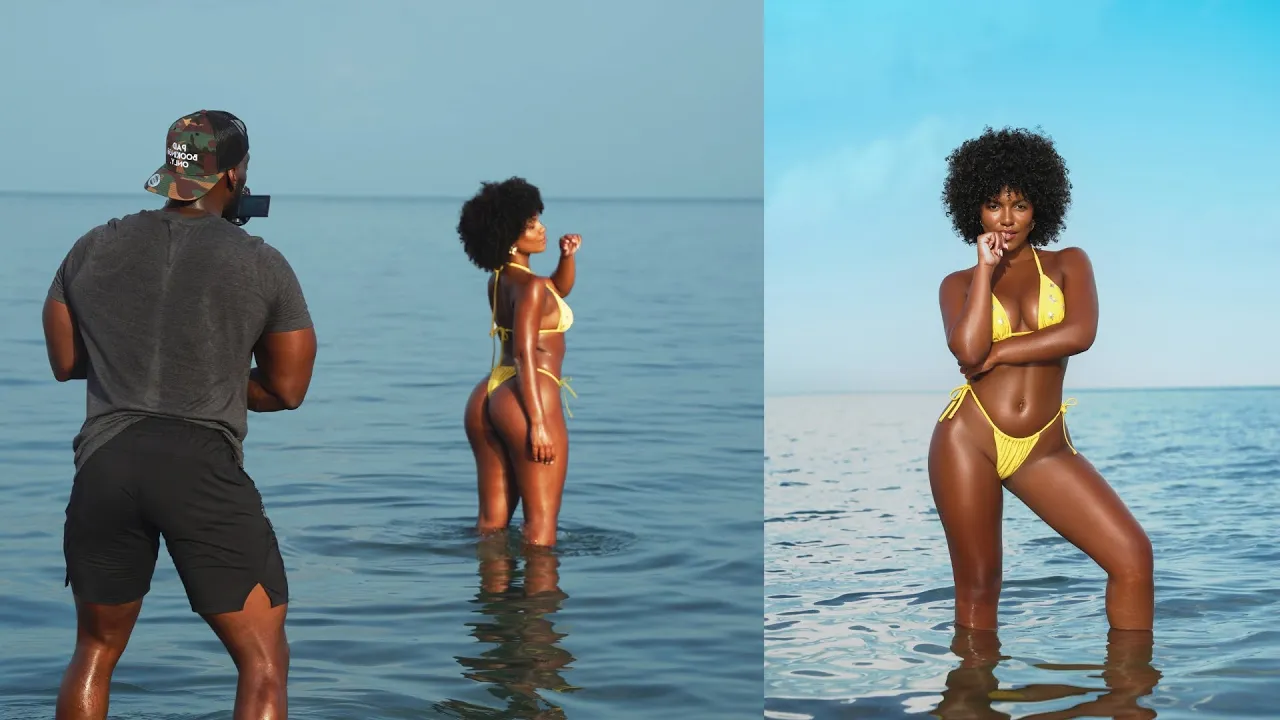 Sony A7IV + Sigma 24-70mm 2.8 / Sunset Photoshoot BTS
