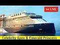 Download Lagu SHIPS TV - Celebrity Apex \u0026 Emerald Princess Cruise Ships Depart Port of Southampton (LIVE)