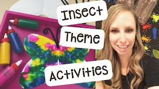 Insect Bug Theme Activities