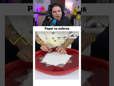 CUÁNTO PAPEL SOPORTA LAS ESFERAS!!