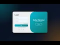 Build Modern Login Register UI Using HTML CSS JavaScript Responsive Glassmorphism Design
