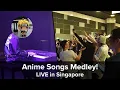Download Lagu Crowd went crazy! Most iconic anime songs in one medley (Live in Singapore)
