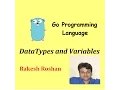 Go Programming Tutorial Data Types and Variables